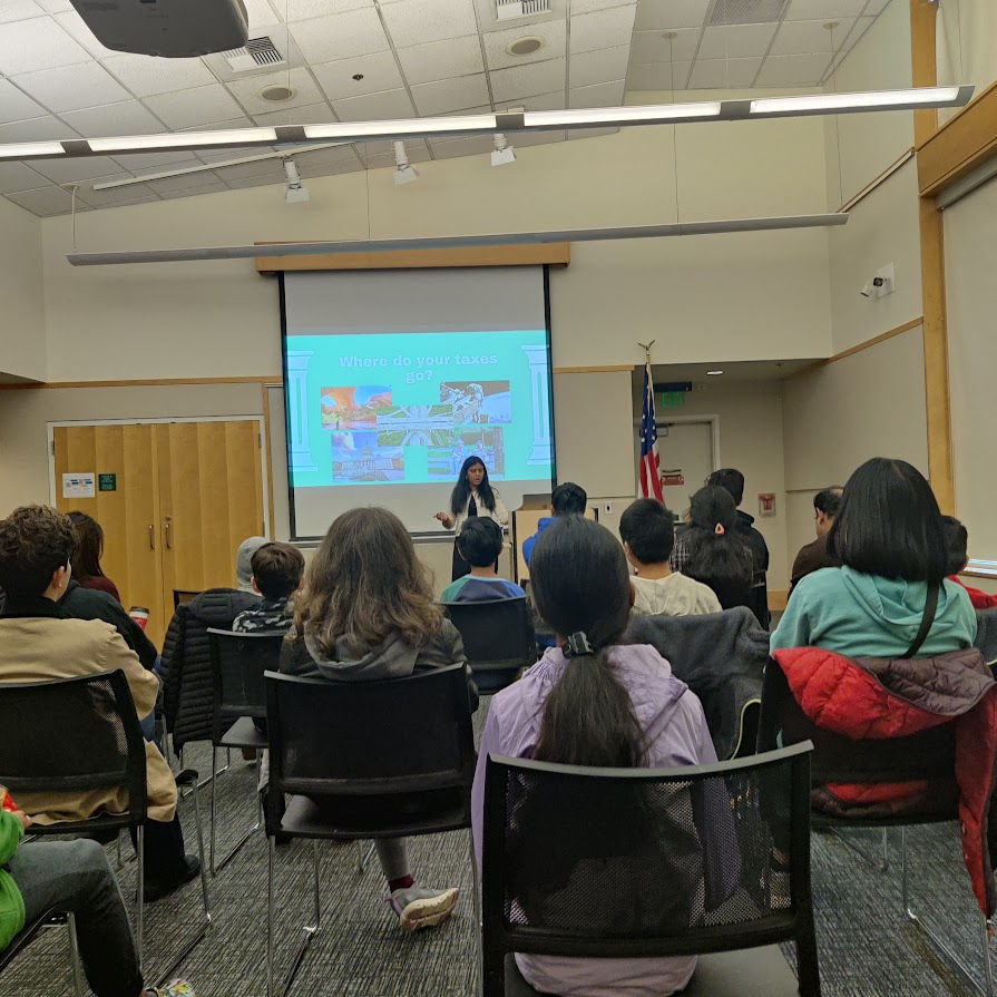 Redmond Library Workshop - Session in Progress